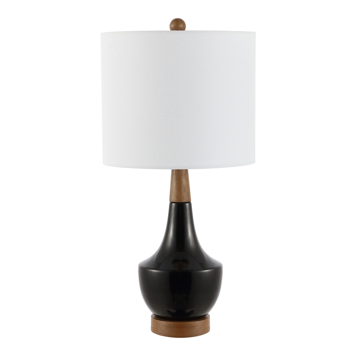 Edalyn 20.25" Table Lamp - Black/Natural - Safavieh - Image 2