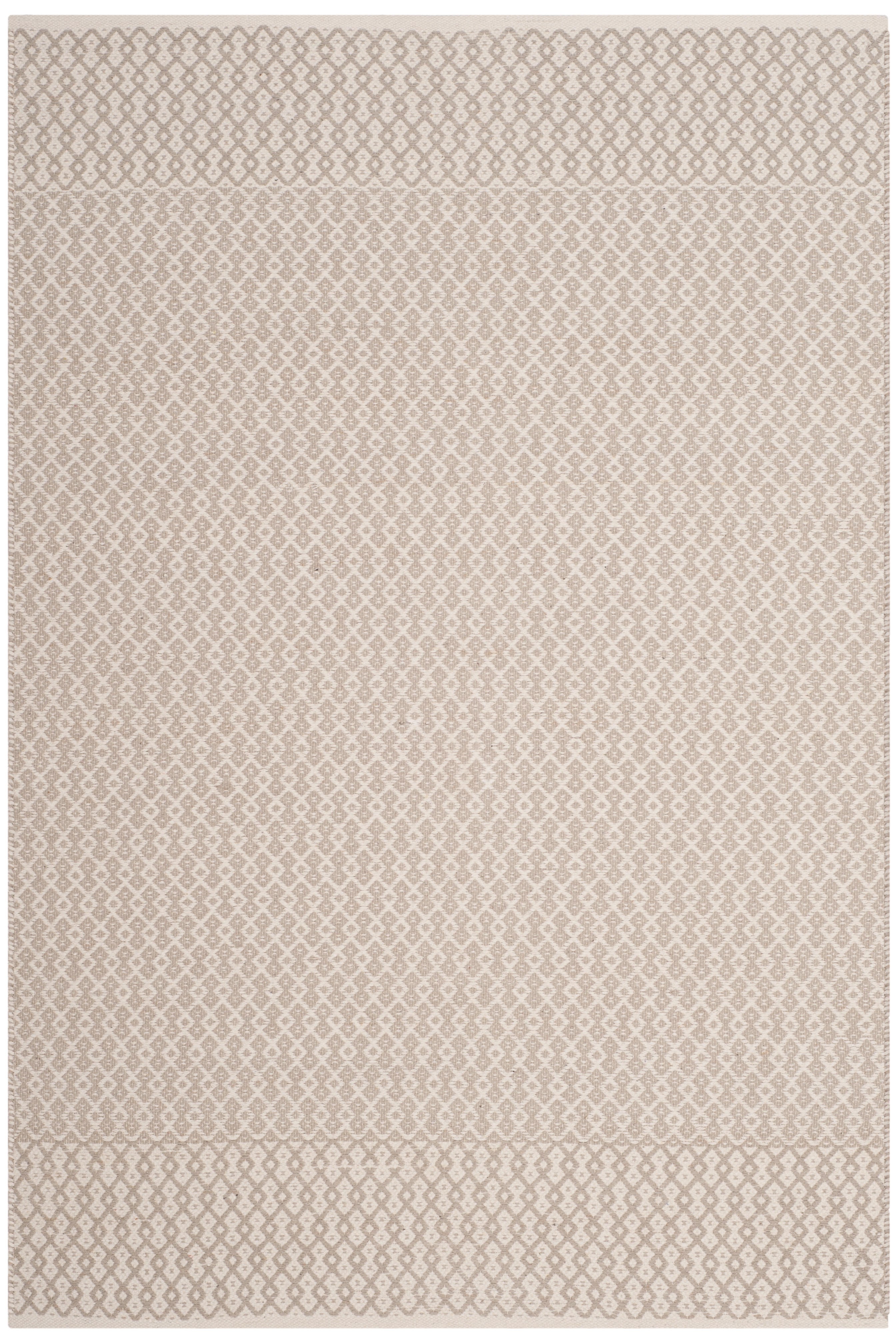 Arlo Home Hand Woven Area Rug, MTK339A, Ivory/Grey,  4' X 6' - Image 0