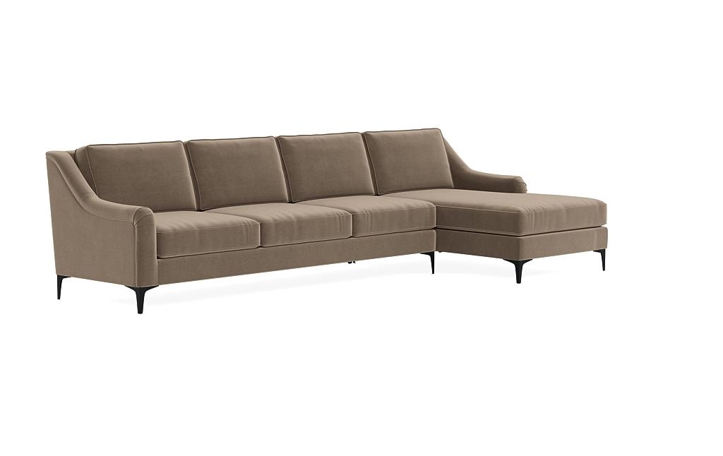 Alexander 4-Seat Right Chaise Sectional - Image 1