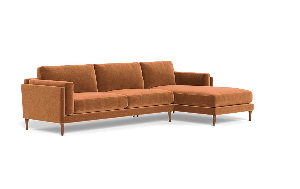 Gaby 3-Seat Right Chaise Sectional - Image 1