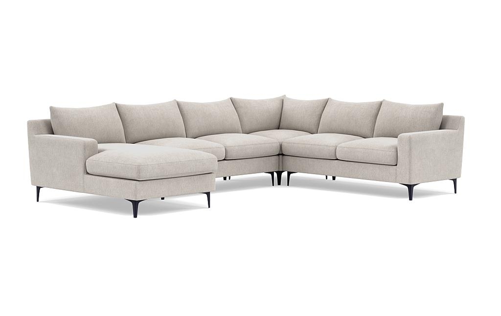 Sloan 4-Piece Corner Sectional Sofa with Left Chaise - Image 1