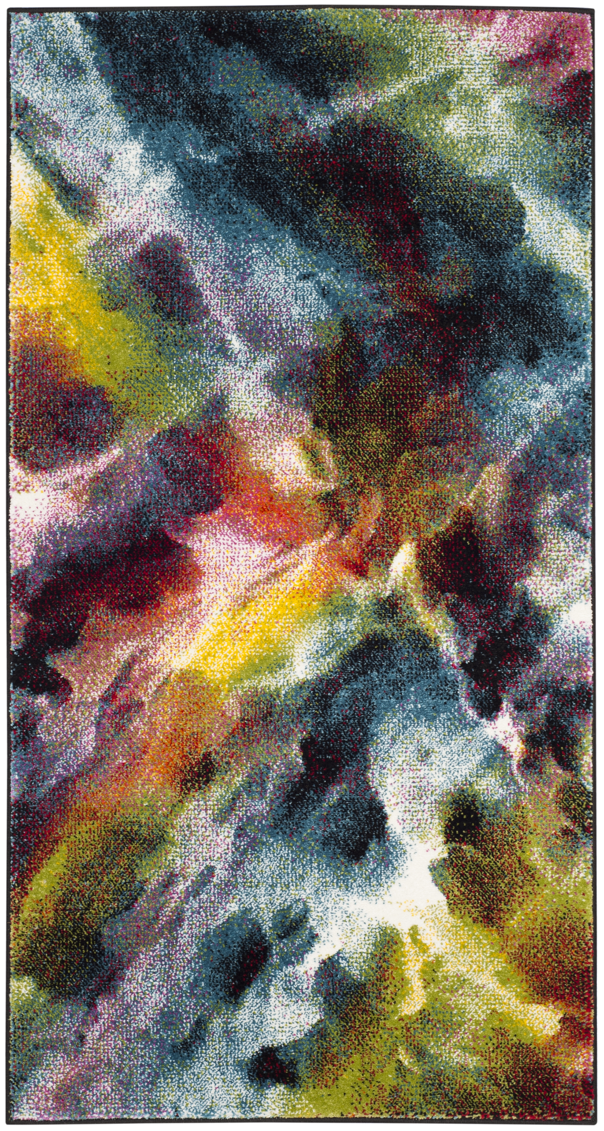 Arlo Home Woven Area Rug, GAL110A, Multi,  2' 7" X 5' - Image 0