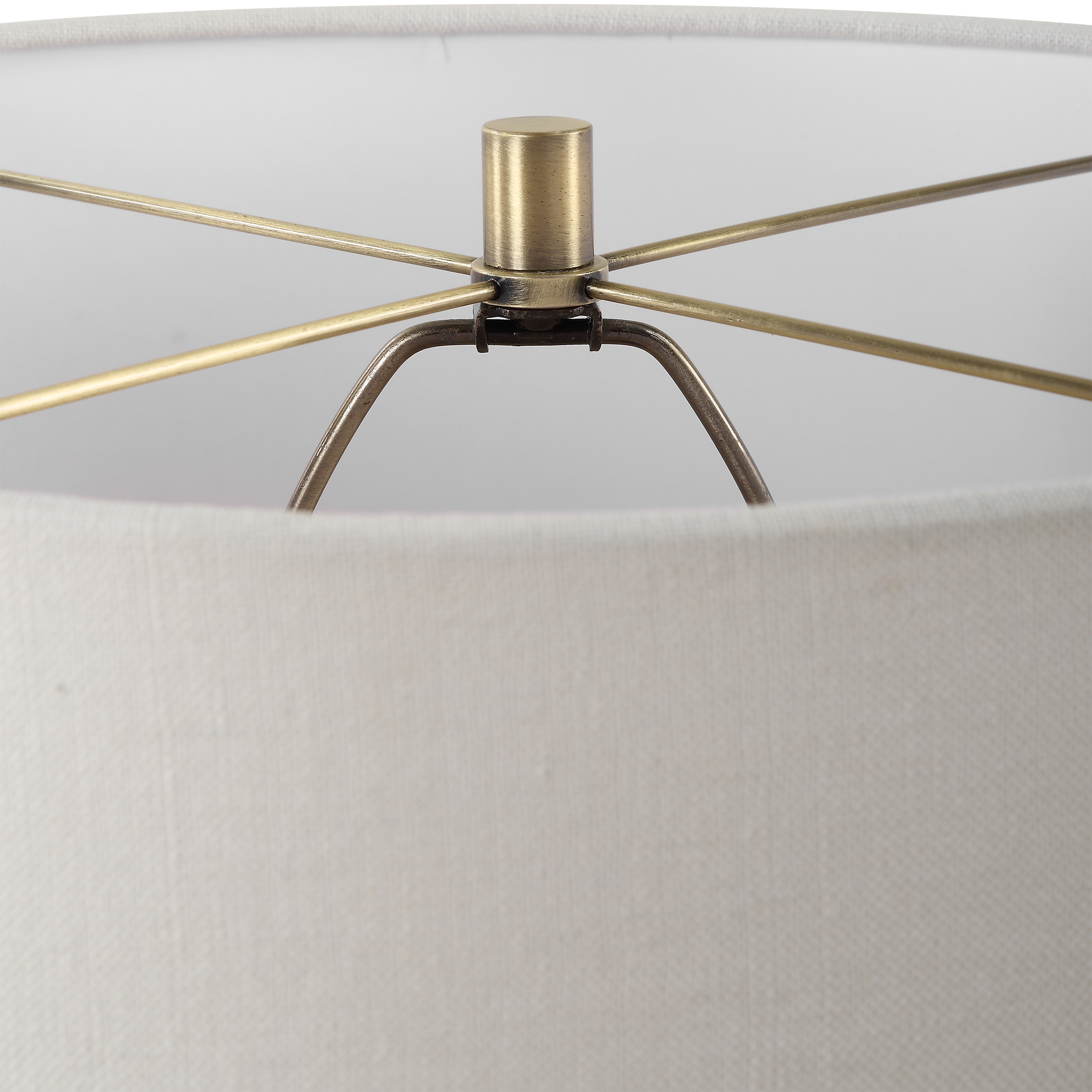 Strata Tan Glaze Table Lamp - Image 4