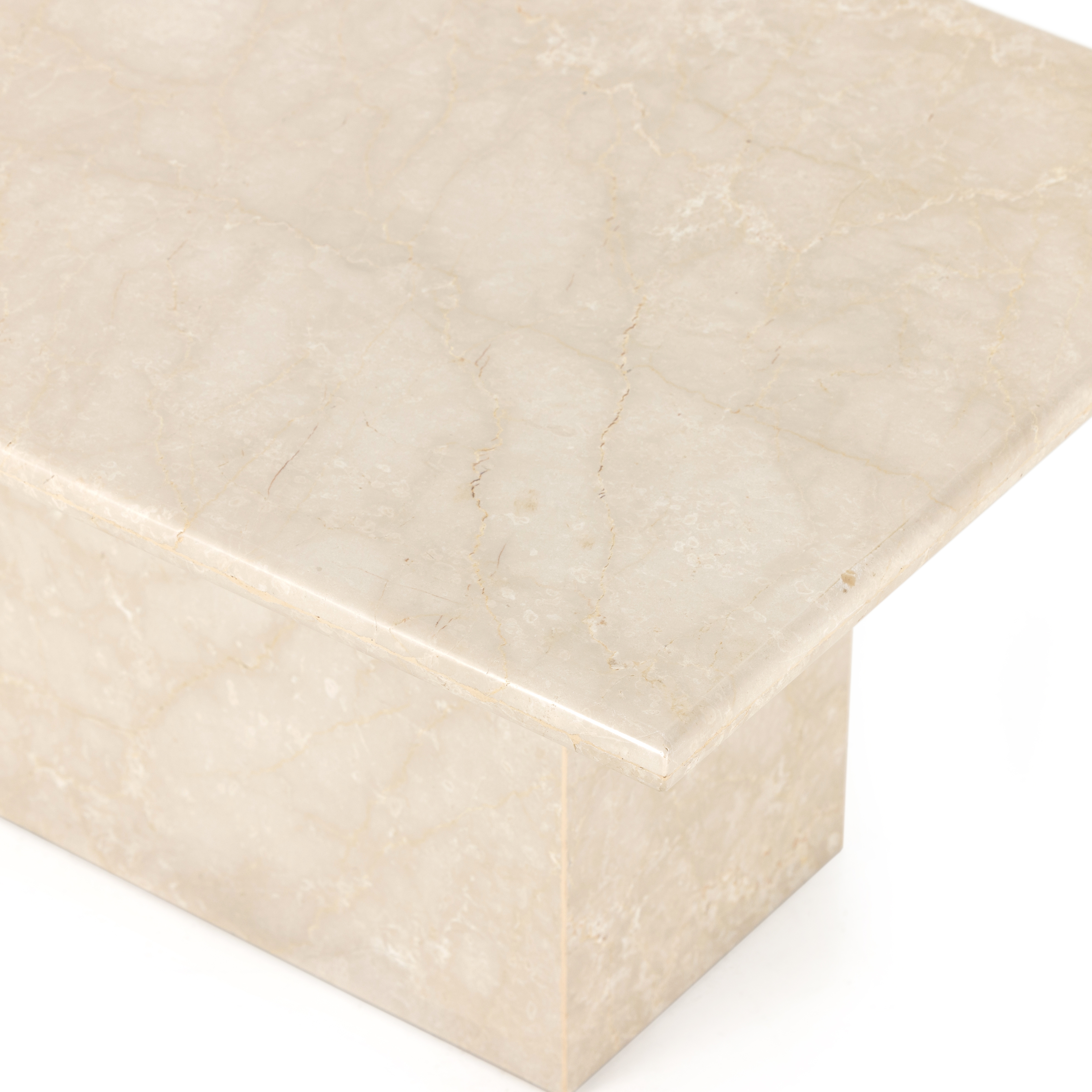 Arum Coffee Table-Cream Marble - Image 7
