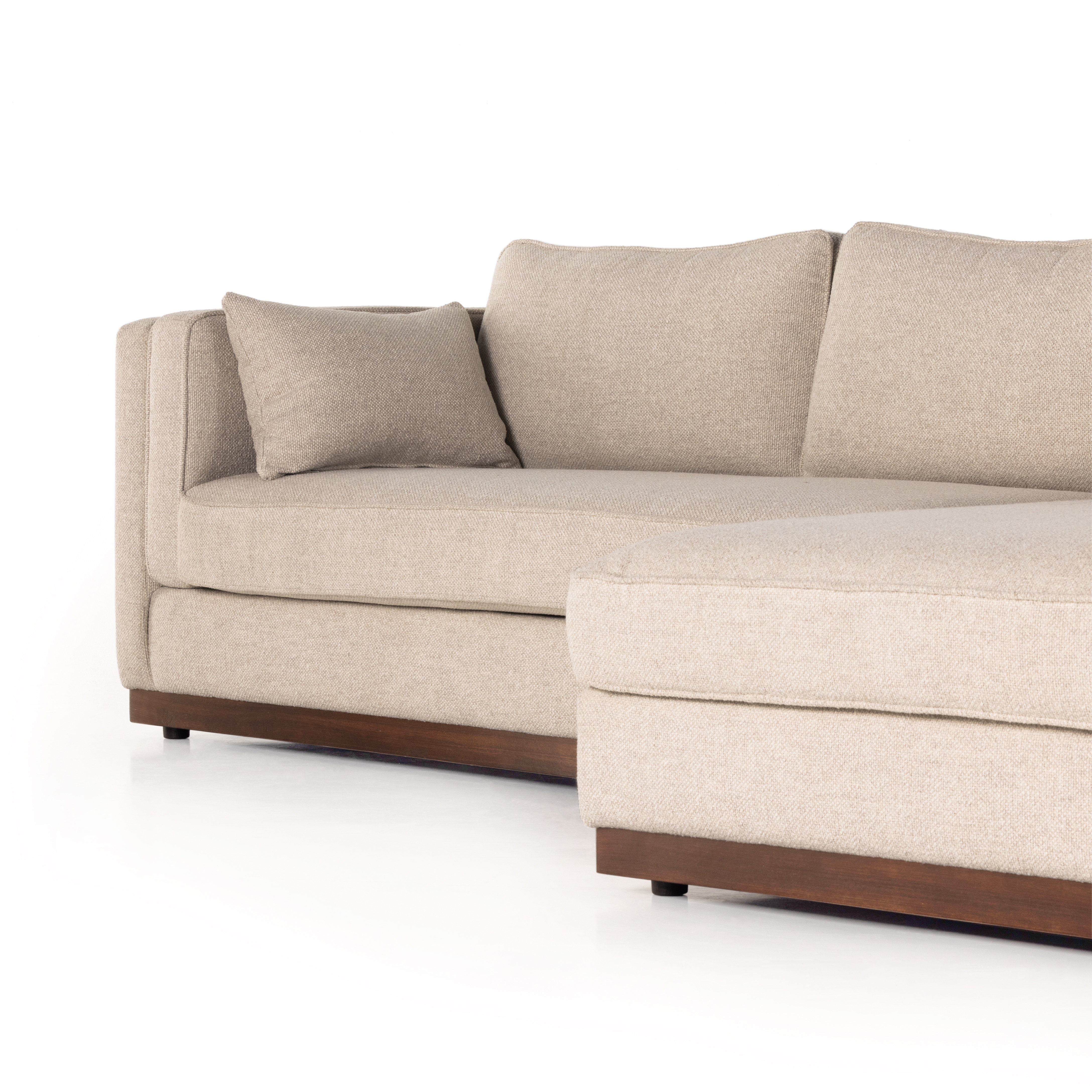 Lawrence 2pc Raf Sectional-Nova Taupe - Image 10