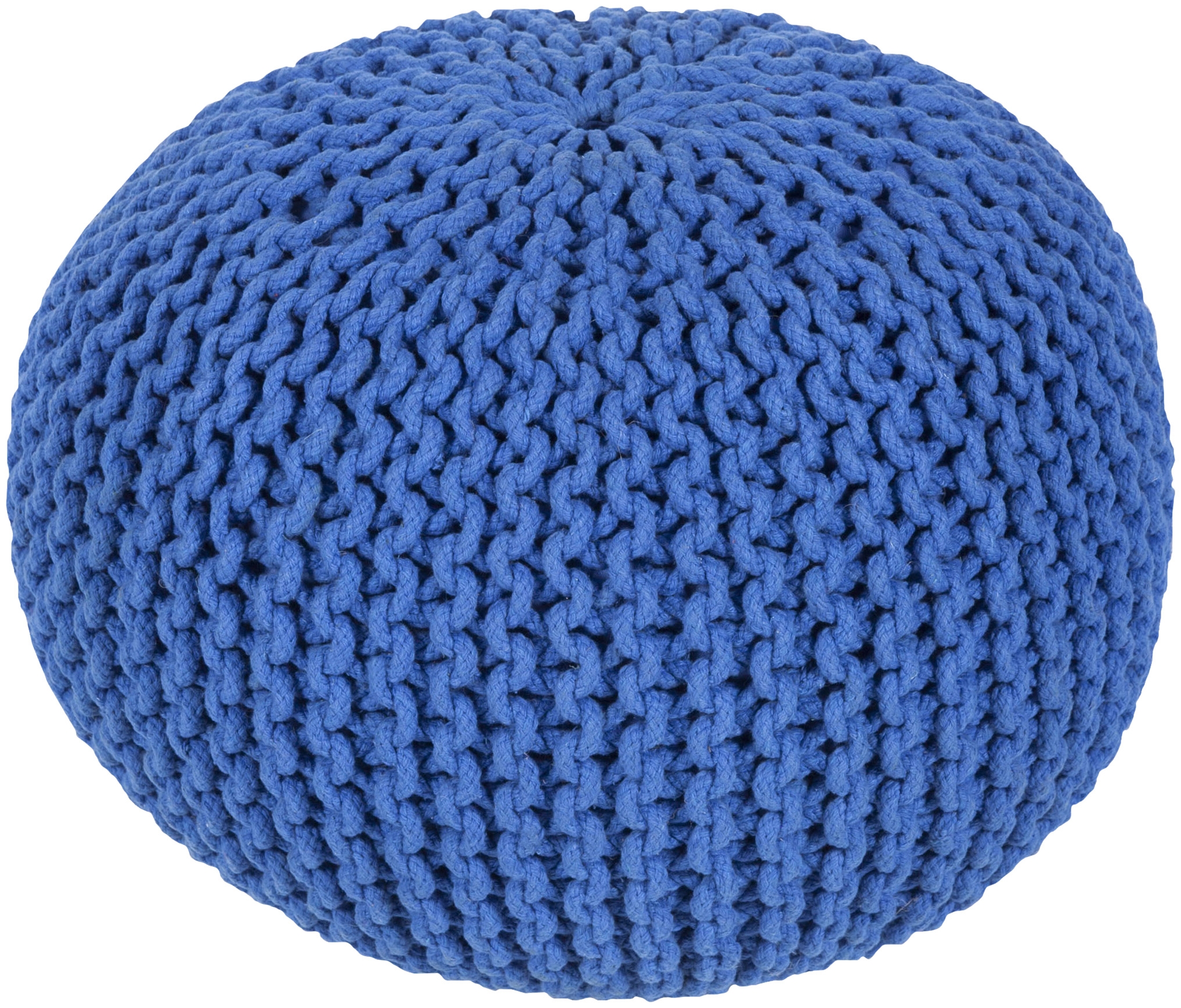 Livabliss Malmo Knitted Pouf - Image 0