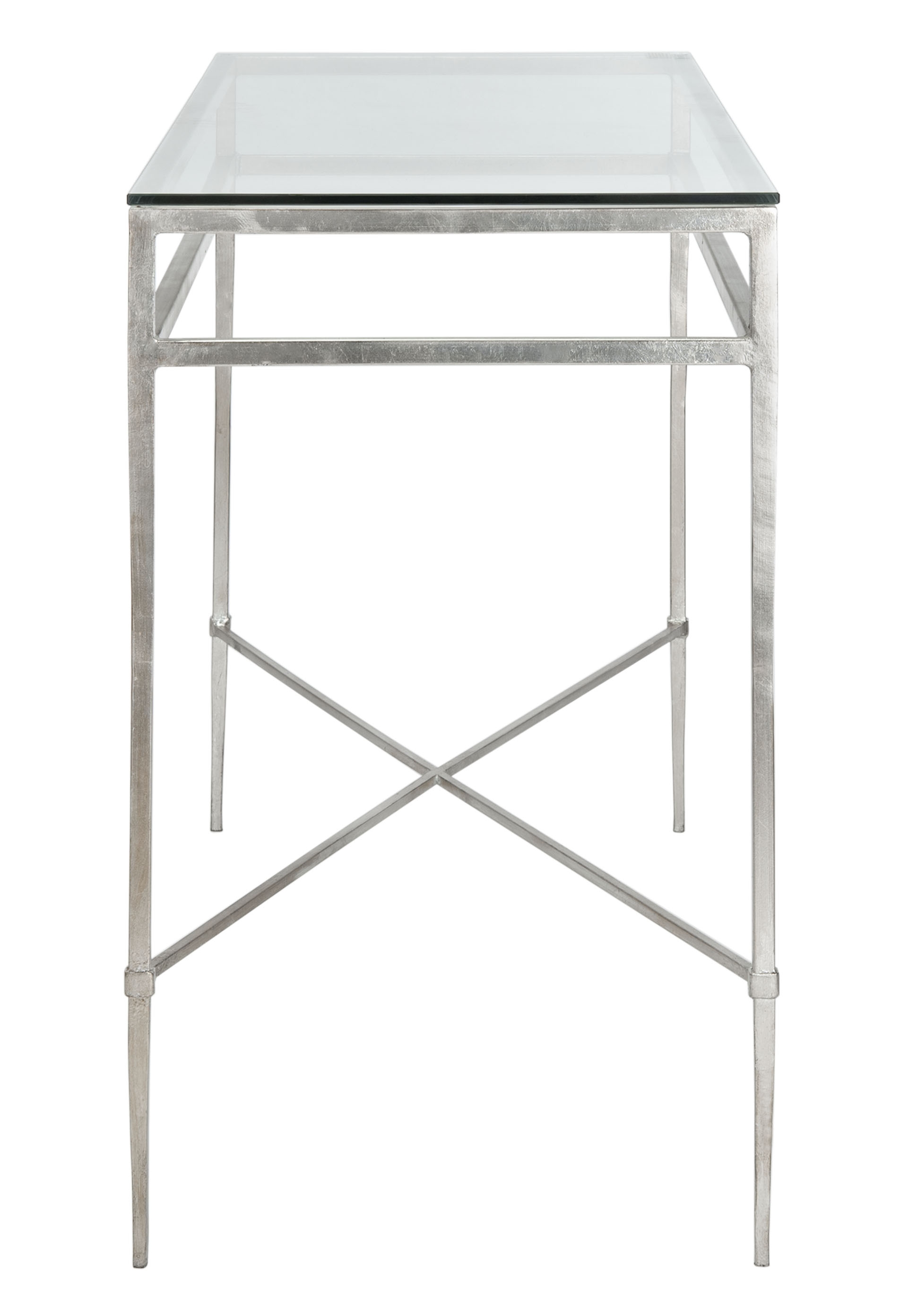Baumgarten Glass Console Table - Safavieh - Image 3