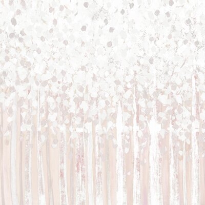 Blush Trees - Wrapped Canvas Painting Print - Image 0