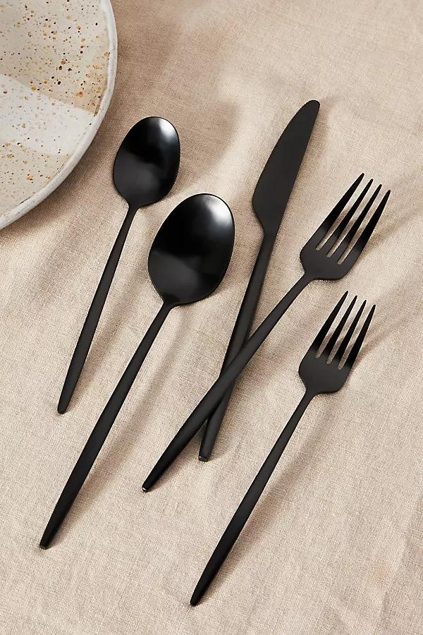 Gaze Satin Flatware 20-Piece Place Setting - Image 0