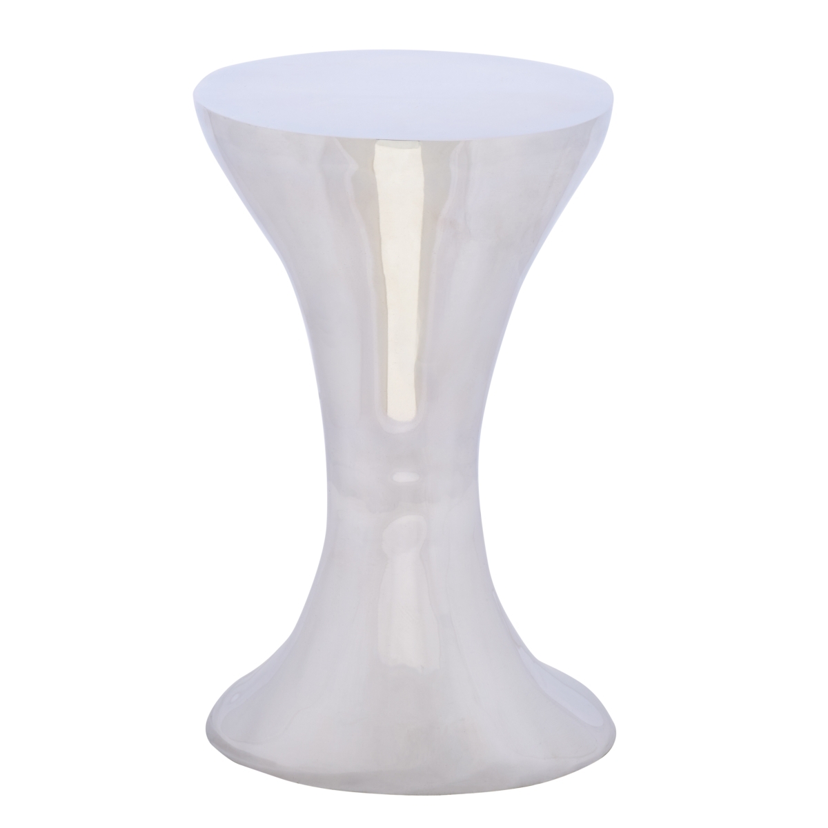 Capery Side Table - Silver - Safavieh - Image 6