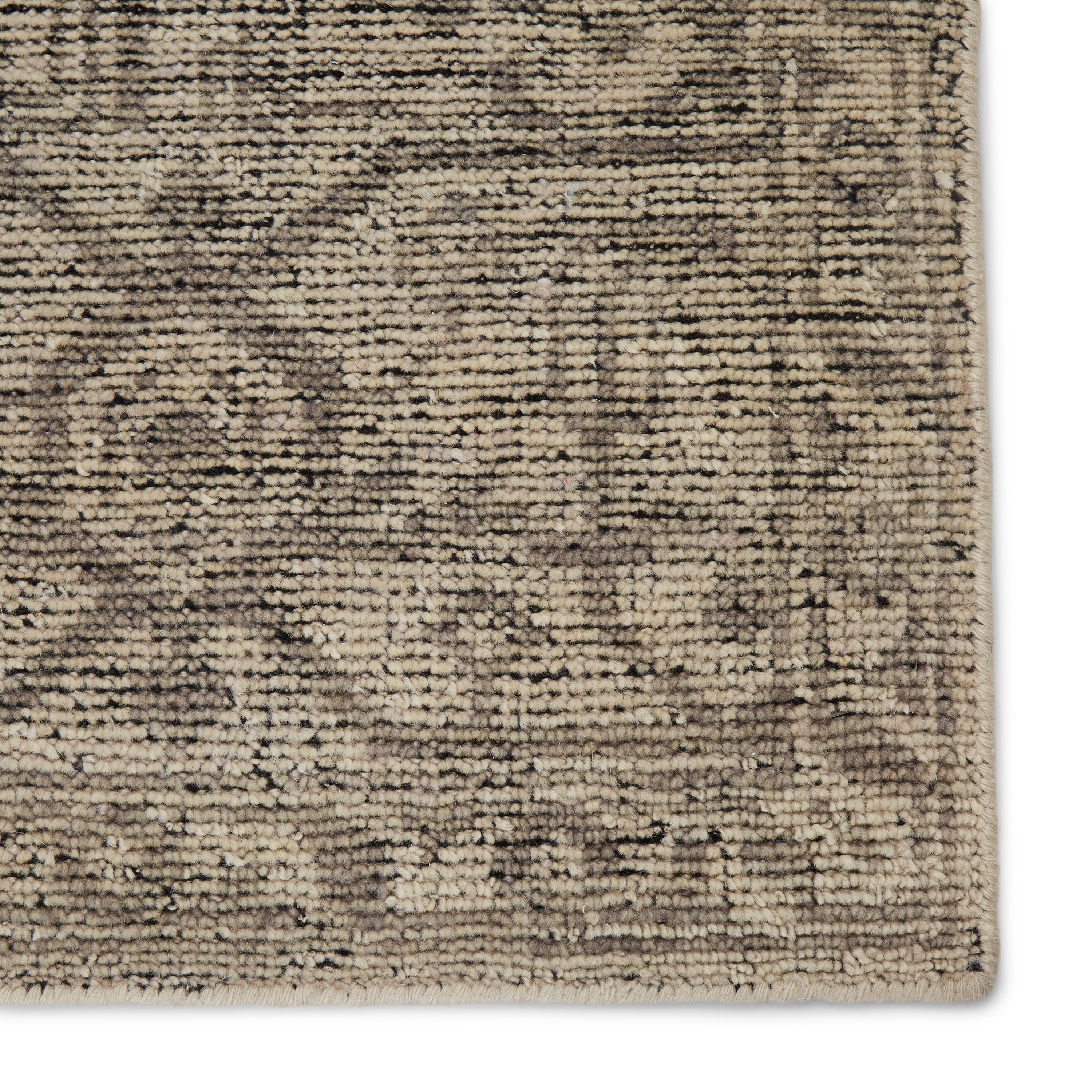 Camber Hand-Knotted Medallion Gray/ Cream Area Rug (6'X9') - Image 3