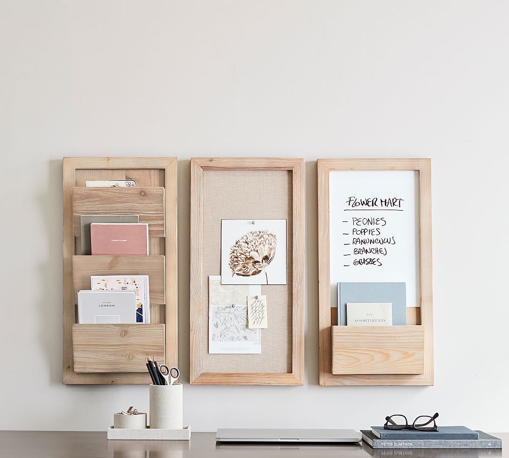 Folsom Everyday Home Office Wall Organization Set - Desert Pine - Image 0