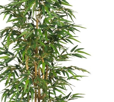 Faux Bamboo Silk Tree, 75" - Image 1