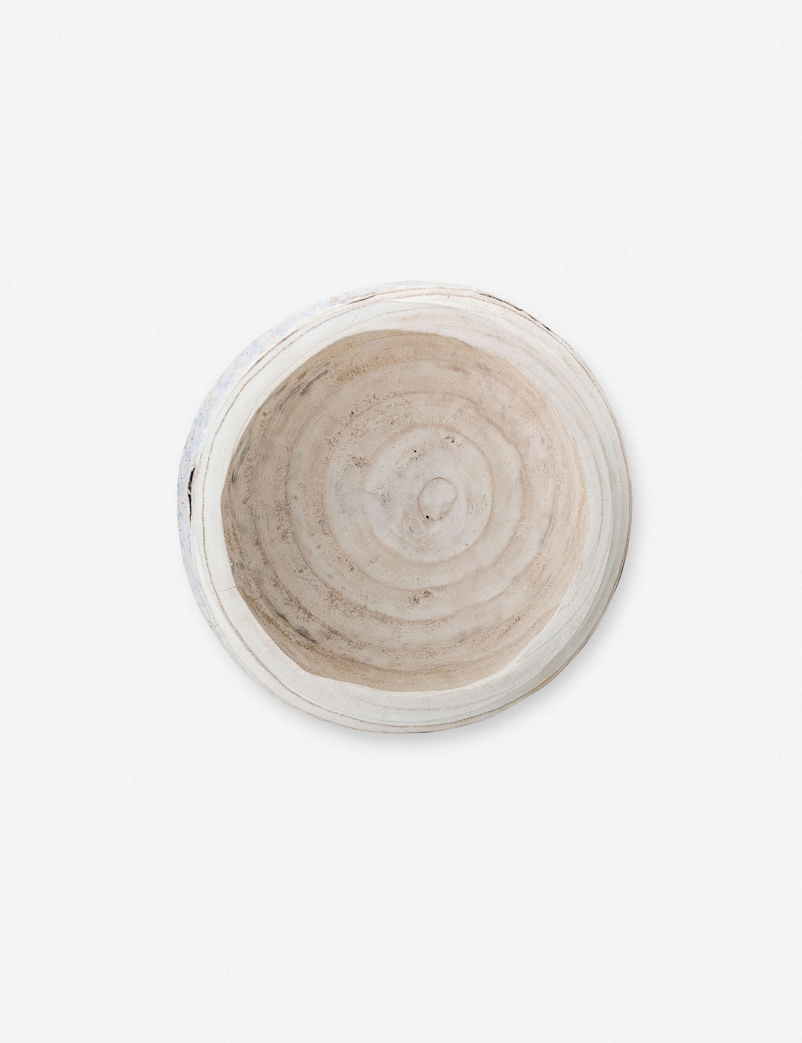 Minne Decorative Bowl, Whitewashed - Image 1