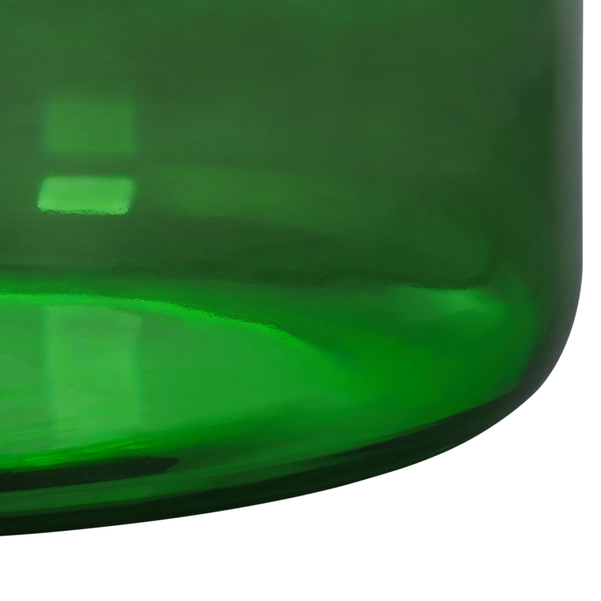 Saanvi Round Accent Table - Champagne Gold / Green - Image 3