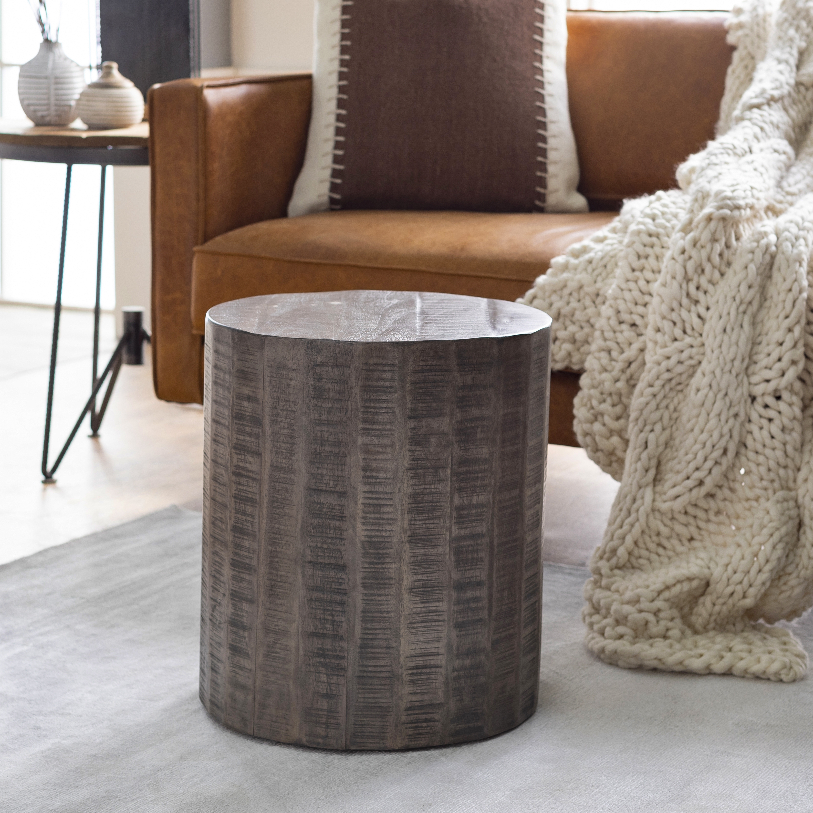 Livabliss Troyes  18"H x 16"W x 16"D End Table - Image 1