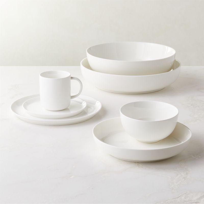 Contact White Serving Bowl Large - Image 2