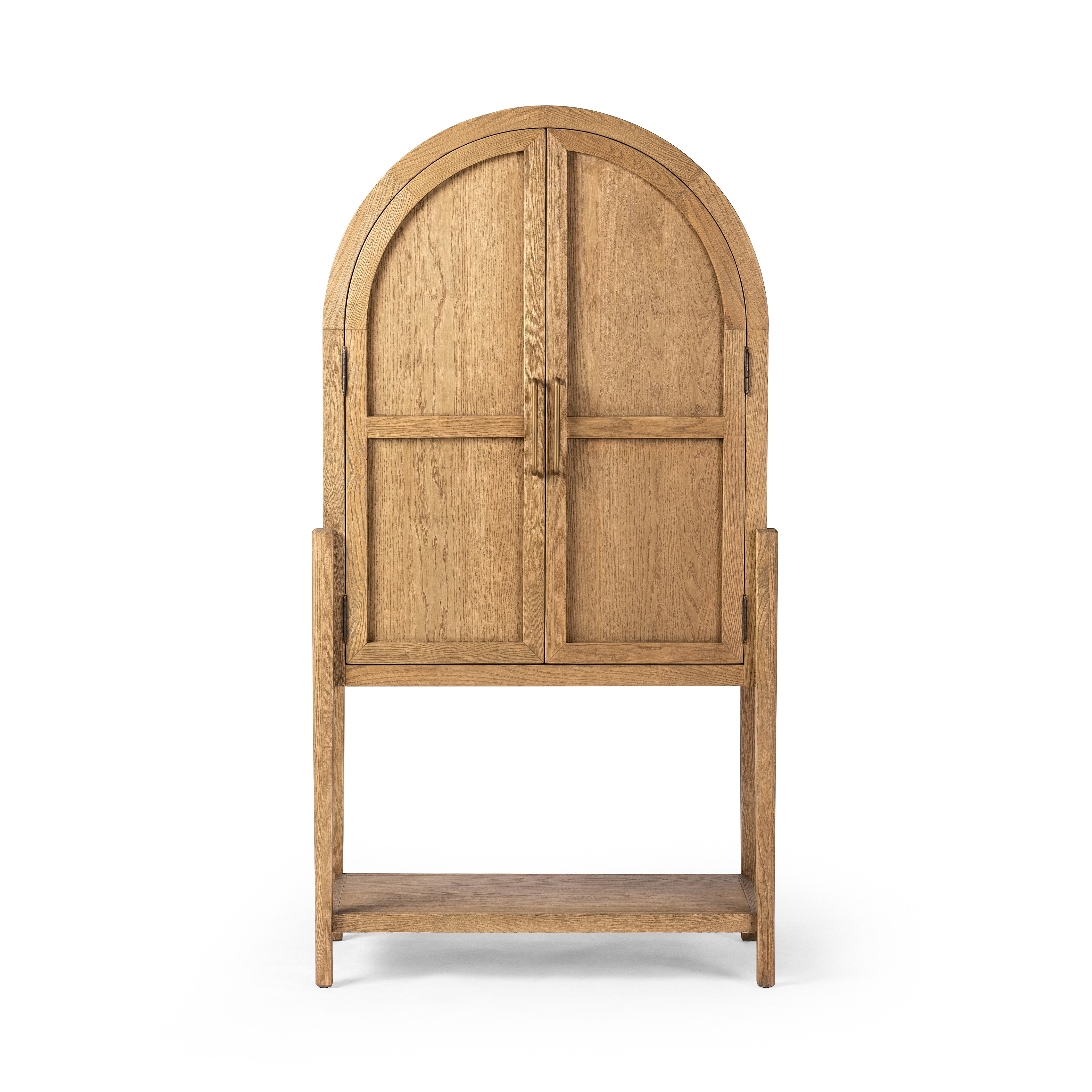 Tolle Bar Cabinet - Drifted Oak Solid - Image 2