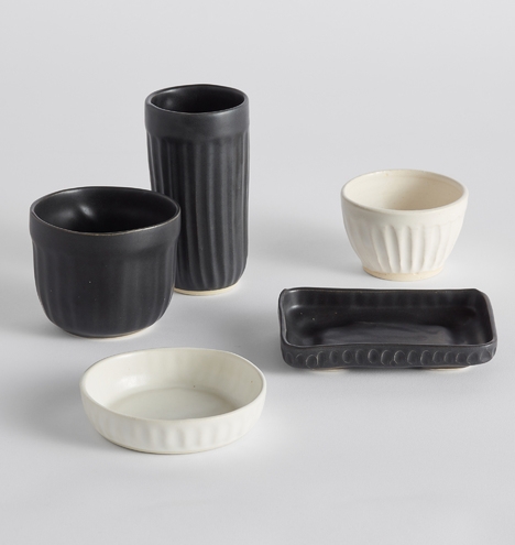 Black Judy Jackson Ceramic Small Catchall Bowl - Image 2