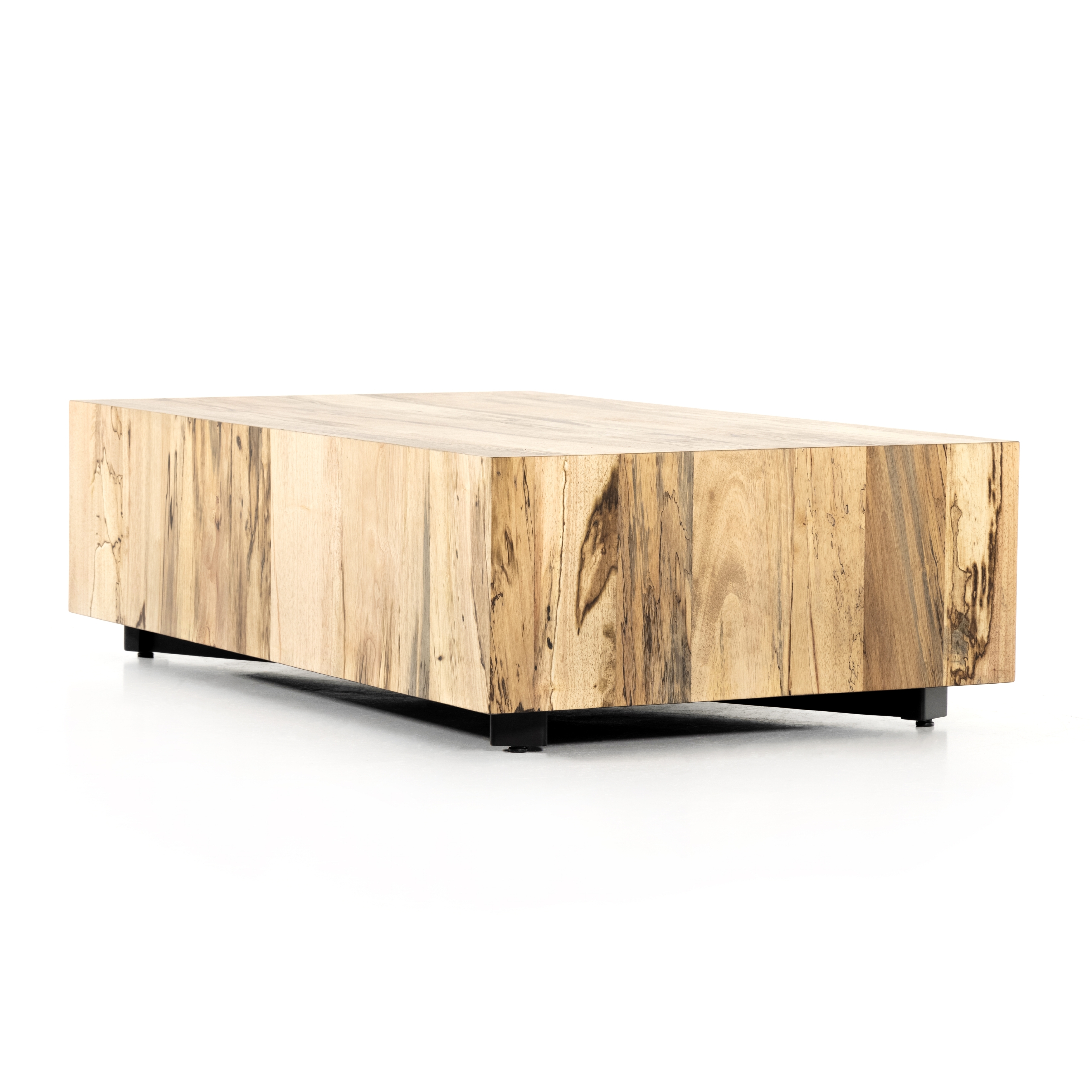 Hudson Rectangle Coffee Table - Spalted Primavera - Image 2