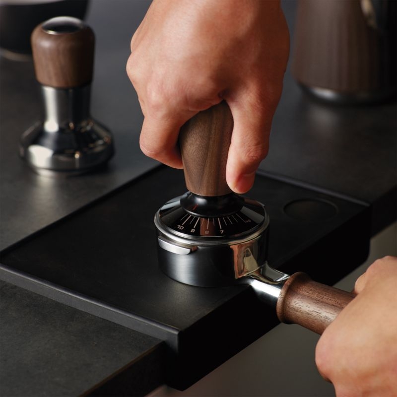 Breville ® Walnut Force Gauge Tamper ™ 58mm Espresso Tamper - Image 1