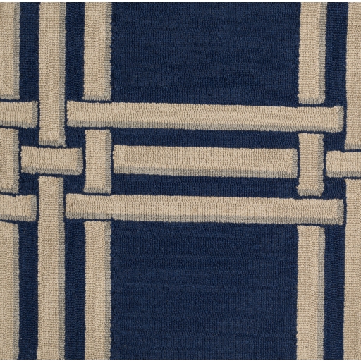 Lockhart Blue Indoor 8' x 10' Handmade Rug - Image 0