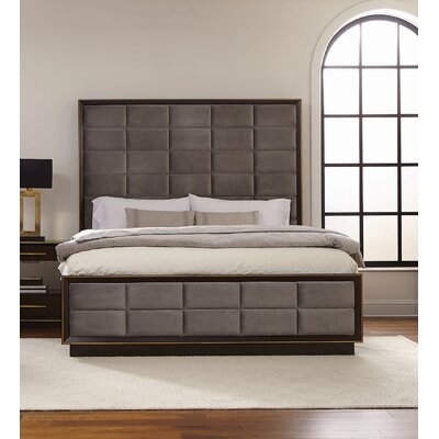 Teme Upholstered Standard Bed - Image 0
