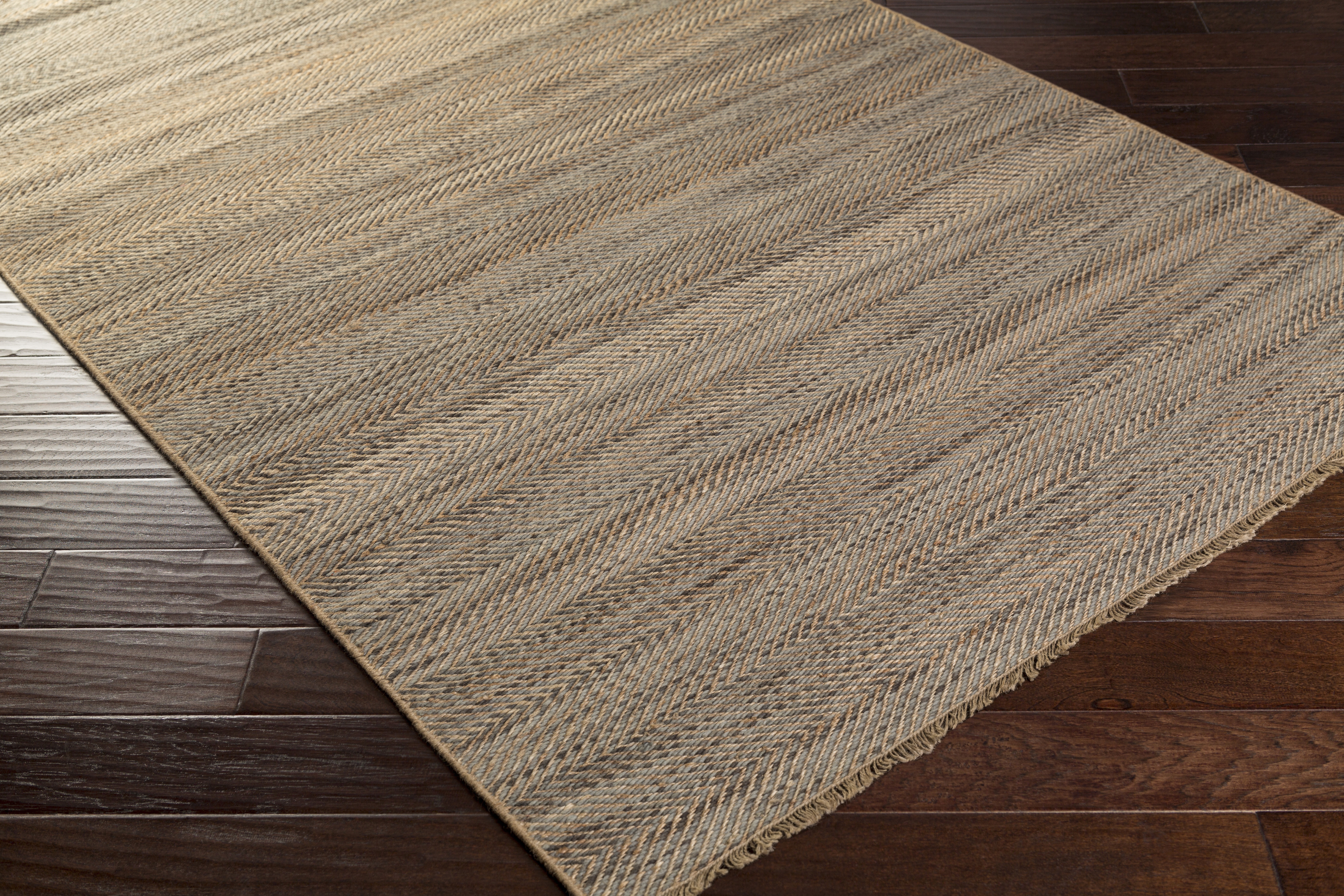 Cove Gray Indoor 2' x 3' Handmade Rug - Image 2