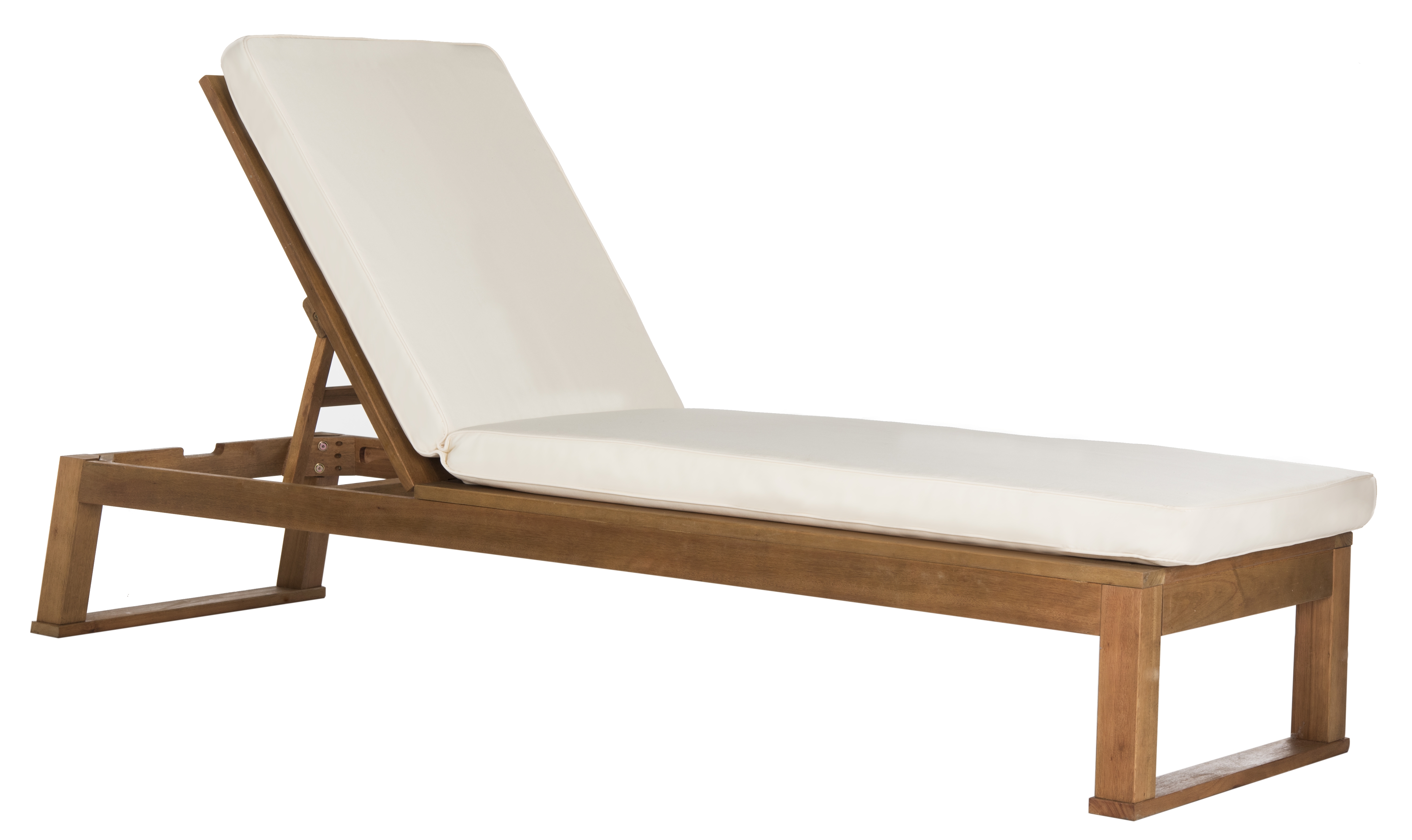 Solano Sunlounger - Natural/Beige - Safavieh - Image 1