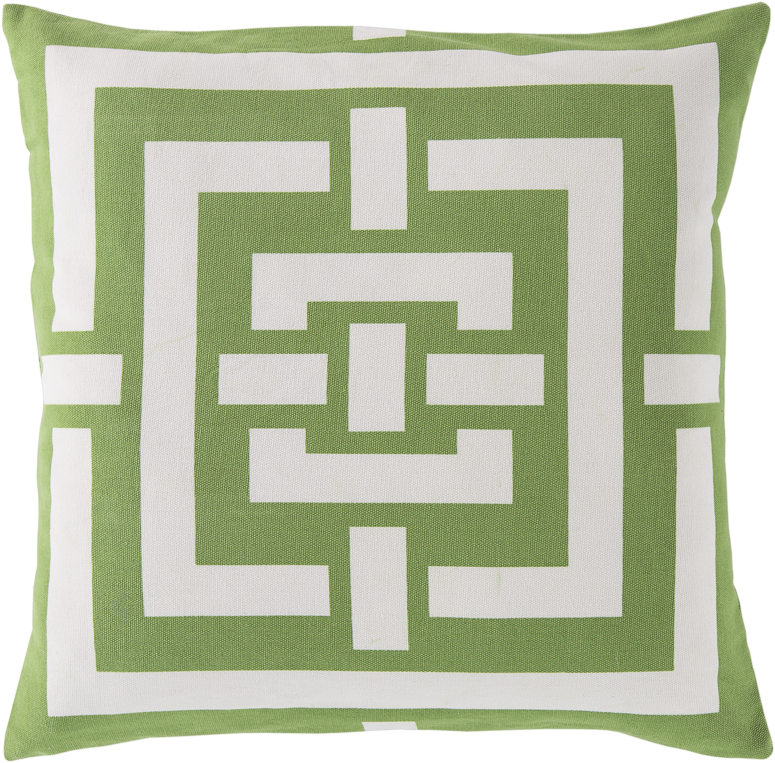 Circles & Squares FB-004 20"L x 20"W Down Filled Pillow - Image 0