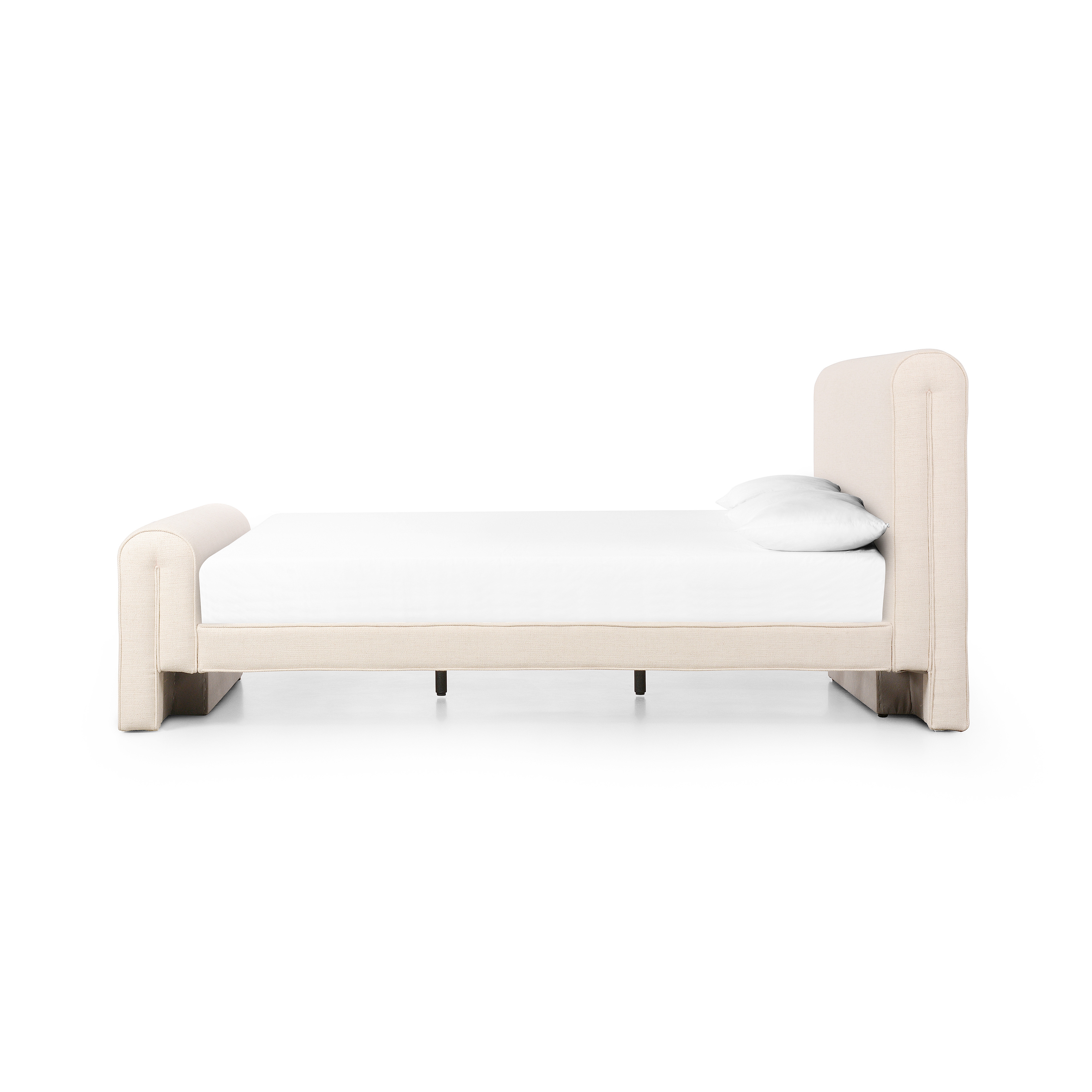 Mitchell Bed-Thames Cream-King - Image 3