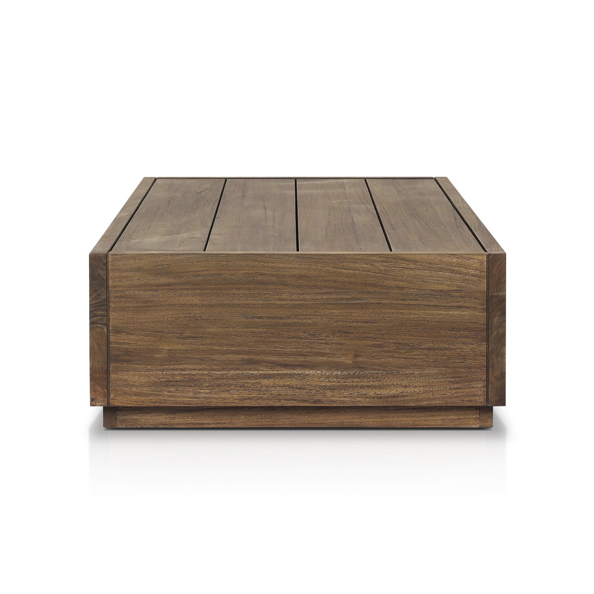 Messo Outdoor Coffee Table - Stained Toasted Brown-FSC - Image 3
