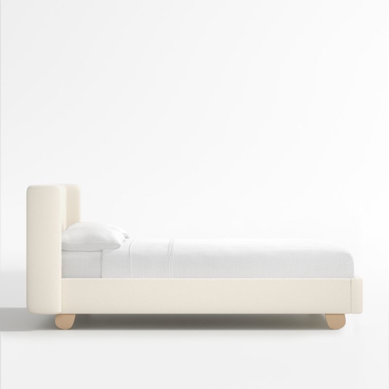 Pismo Natural Full Upholstered Bed - Image 6