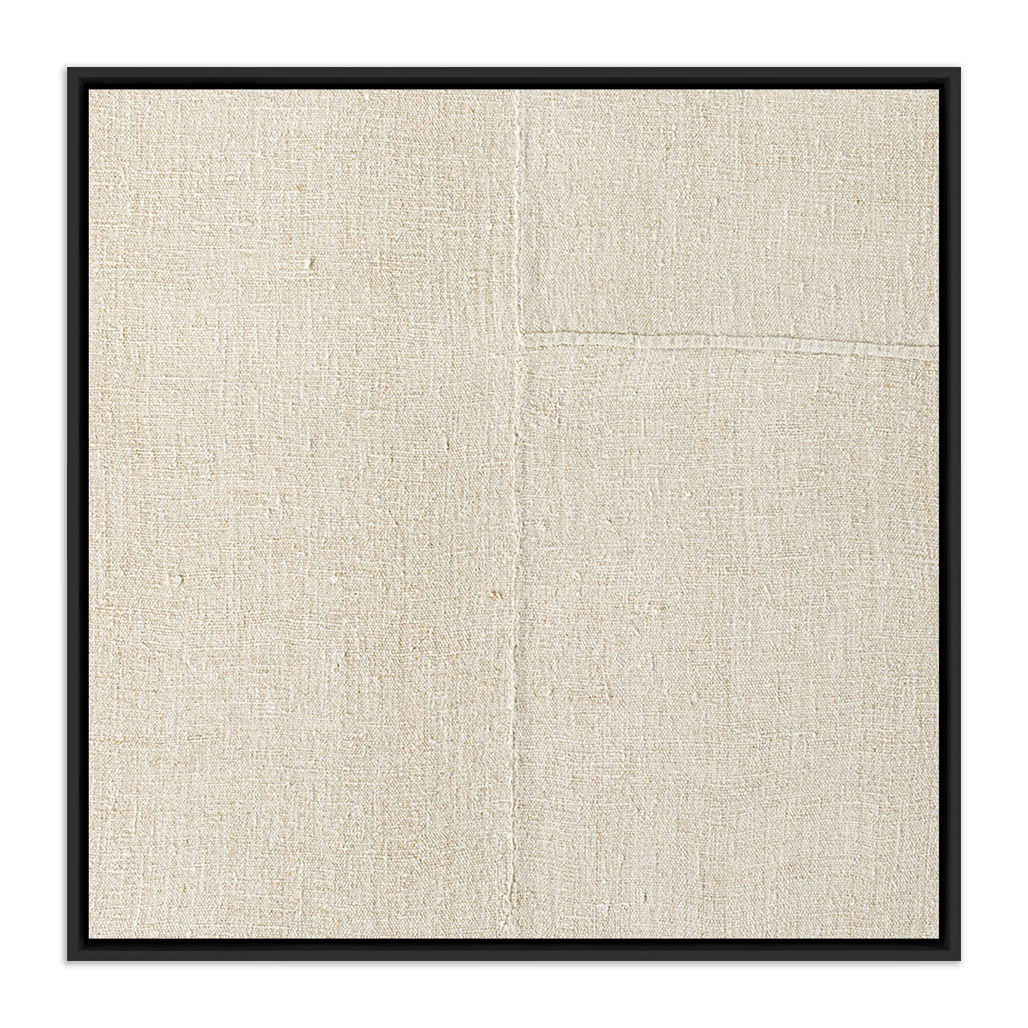 Beige No. 1 by Karen Covey - Black Maple Floater - Image 0