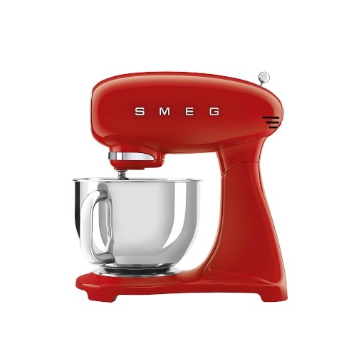 SMEG Full-Color Stand Mixer, Red - Image 0