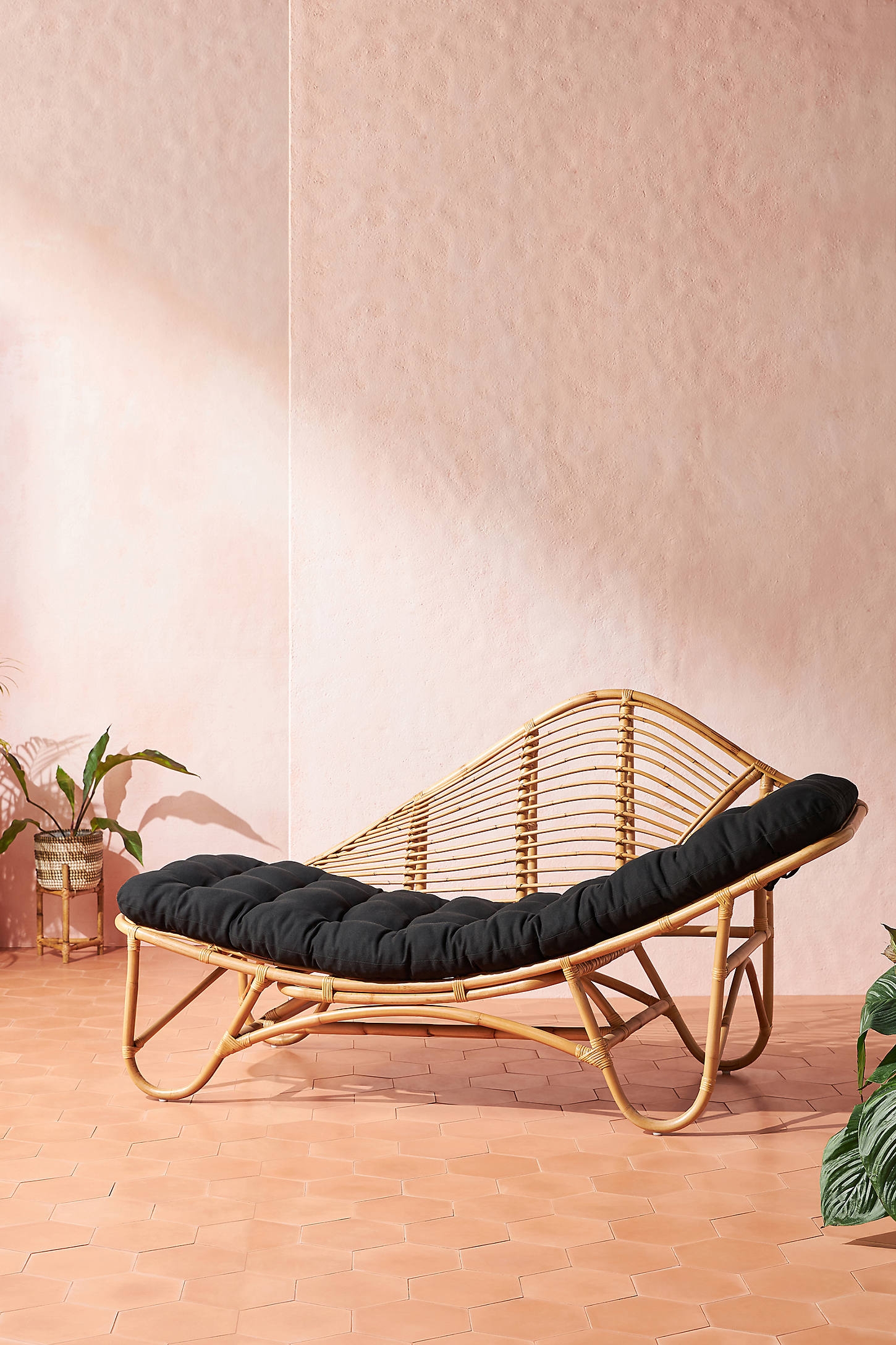 Positano Rattan Indoor/Outdoor Chaise Lounge - Image 1