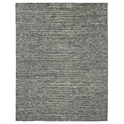 Eaton Hand-Knotted Charcoal Area Rug - Image 0