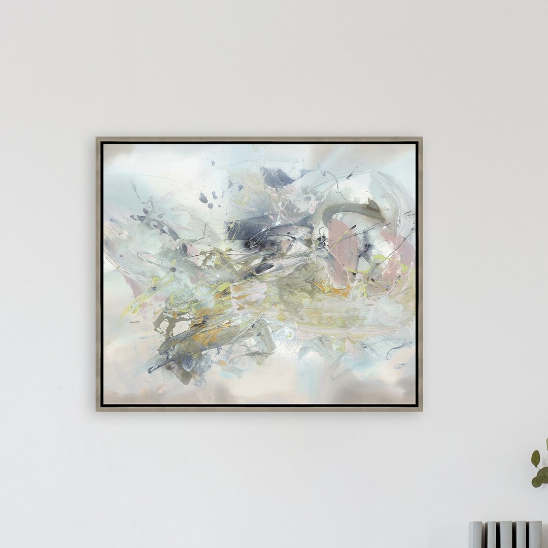 Chelsea Art Studio Astratto by D'Alessandro Léon - Floater Frame Painting on Canvas - Image 1