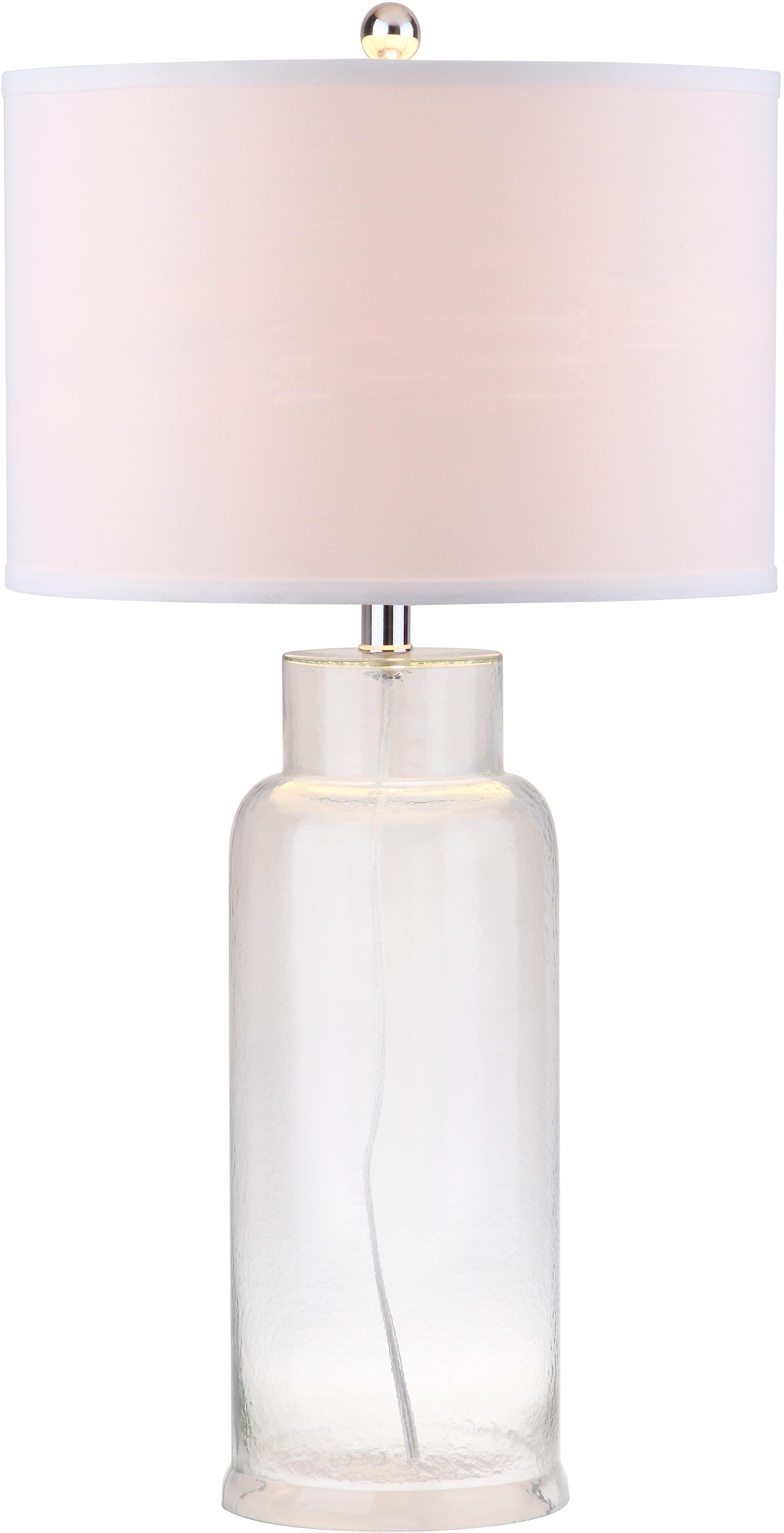 Bottle 29-Inch H Glass Table Lamp - Clear - Safavieh - Image 2