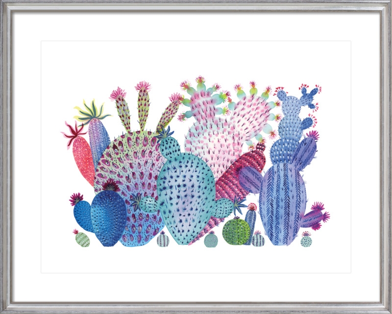 Cactus Painting 1 by Rachel Rogers for Artfully Walls - Image 0