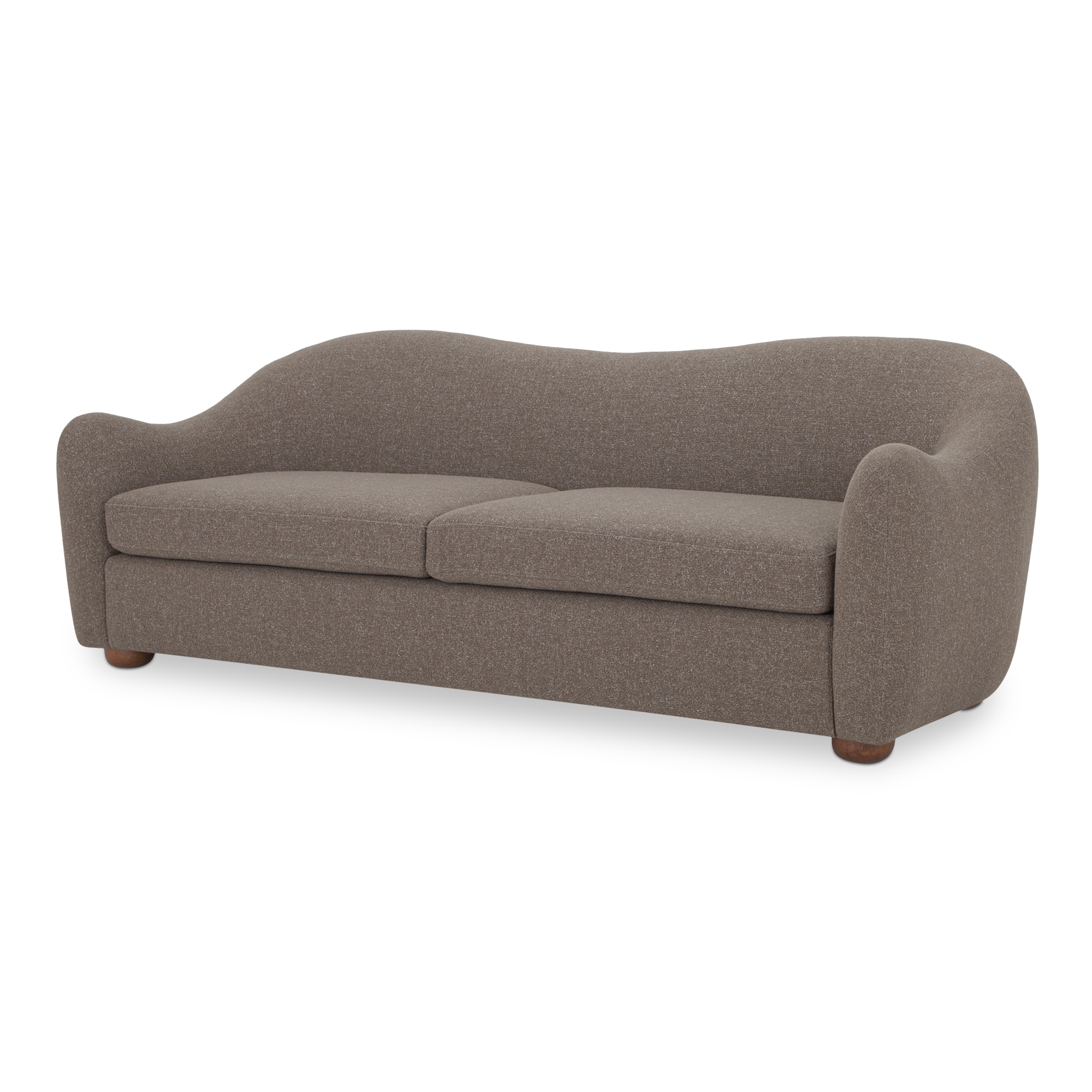 Bria Sofa Brown - Image 1