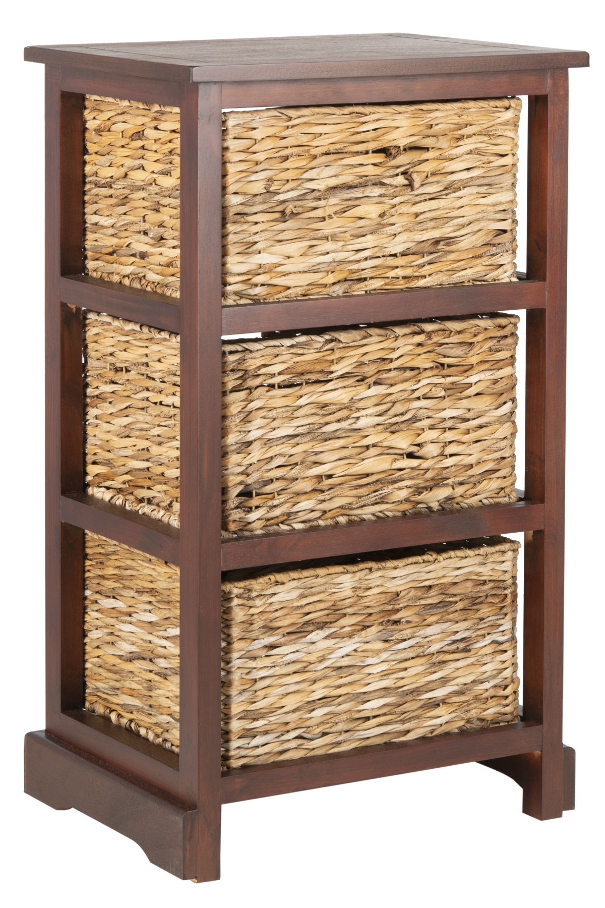 Halle Storage Side Table - Cherry - Safavieh - Image 7