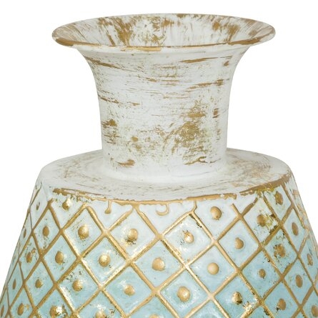 Goethe Metal Table Vase, Set of 2 - Image 2