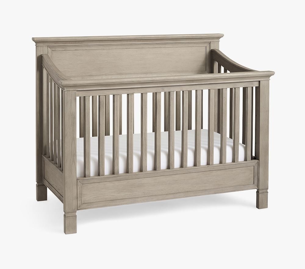 Larkin 4-in-1 Convertible Crib, Stone Gray, In-Home Delivery - Image 0