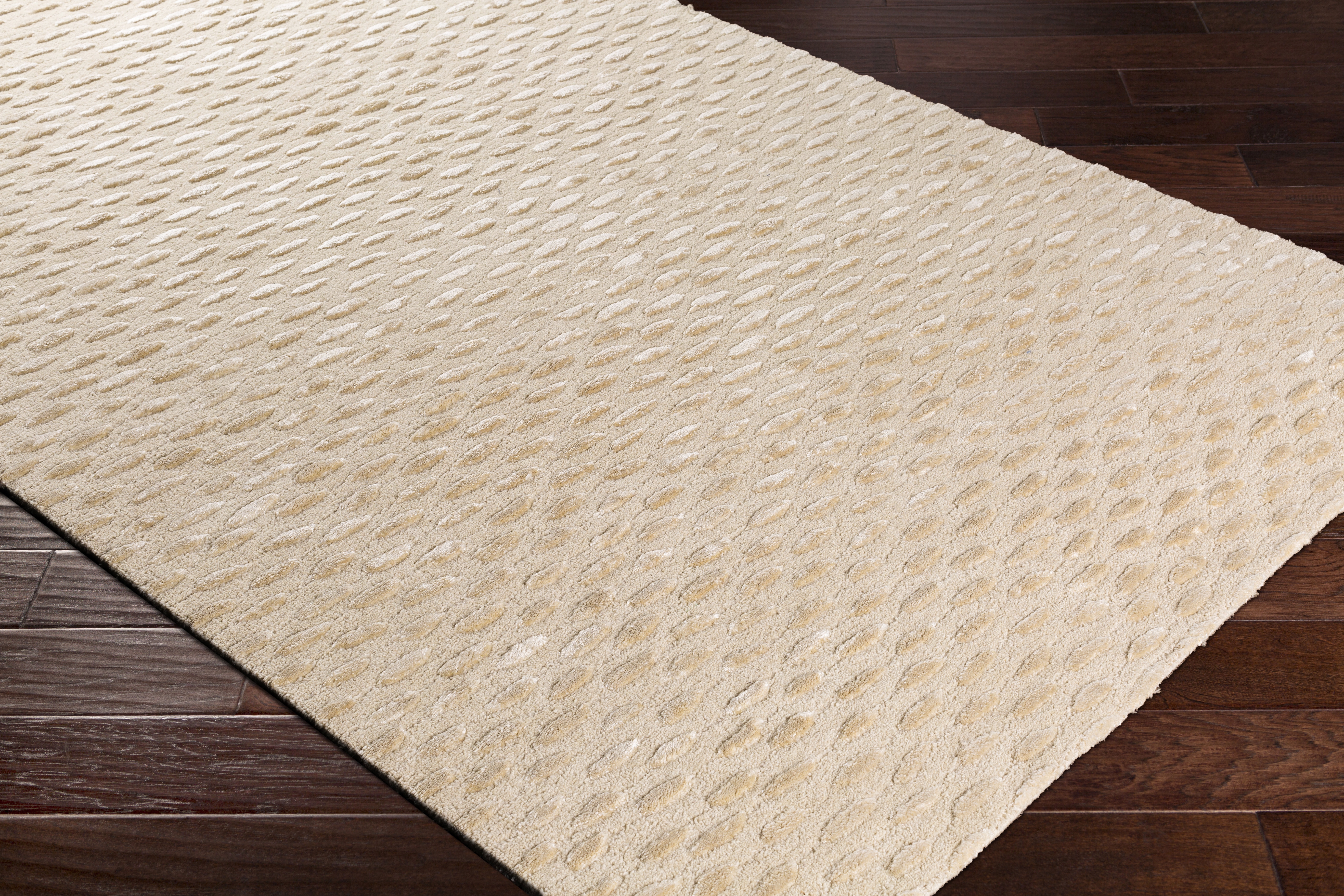 Atlantis Beige Indoor 9' x 13' Handmade Rug - Image 6