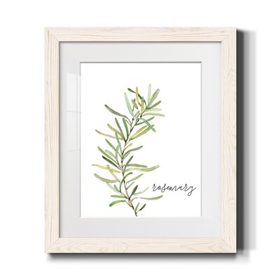  Fresh Sprig Rosemary-Premium Framed Print - Ready To Hang - Image 0