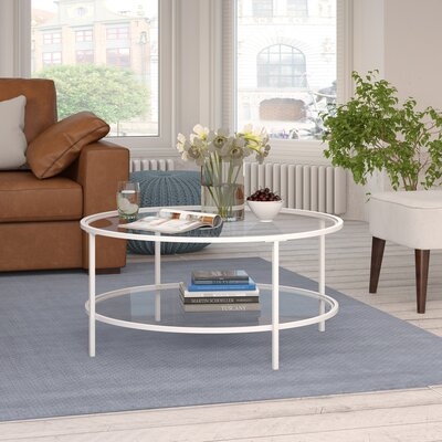 Magdalen 4 Legs Coffee Table with Storage - Image 0