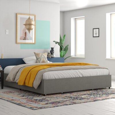 Ikeshia Upholstered Low Profile Storage Platform Bed - Image 0