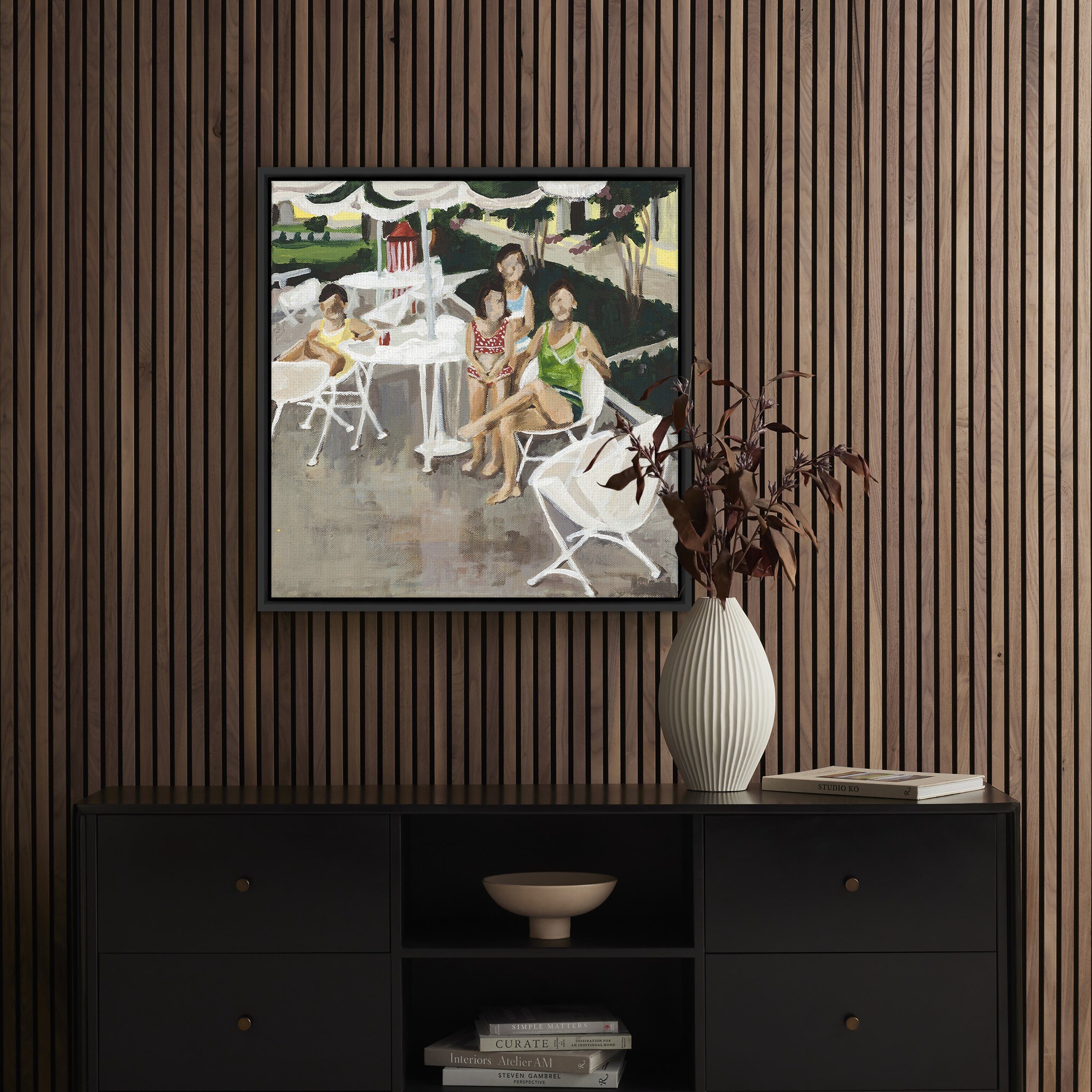 Texas, Aug. 1970 by Amanda Snyder - Black Maple Floater - Image 2