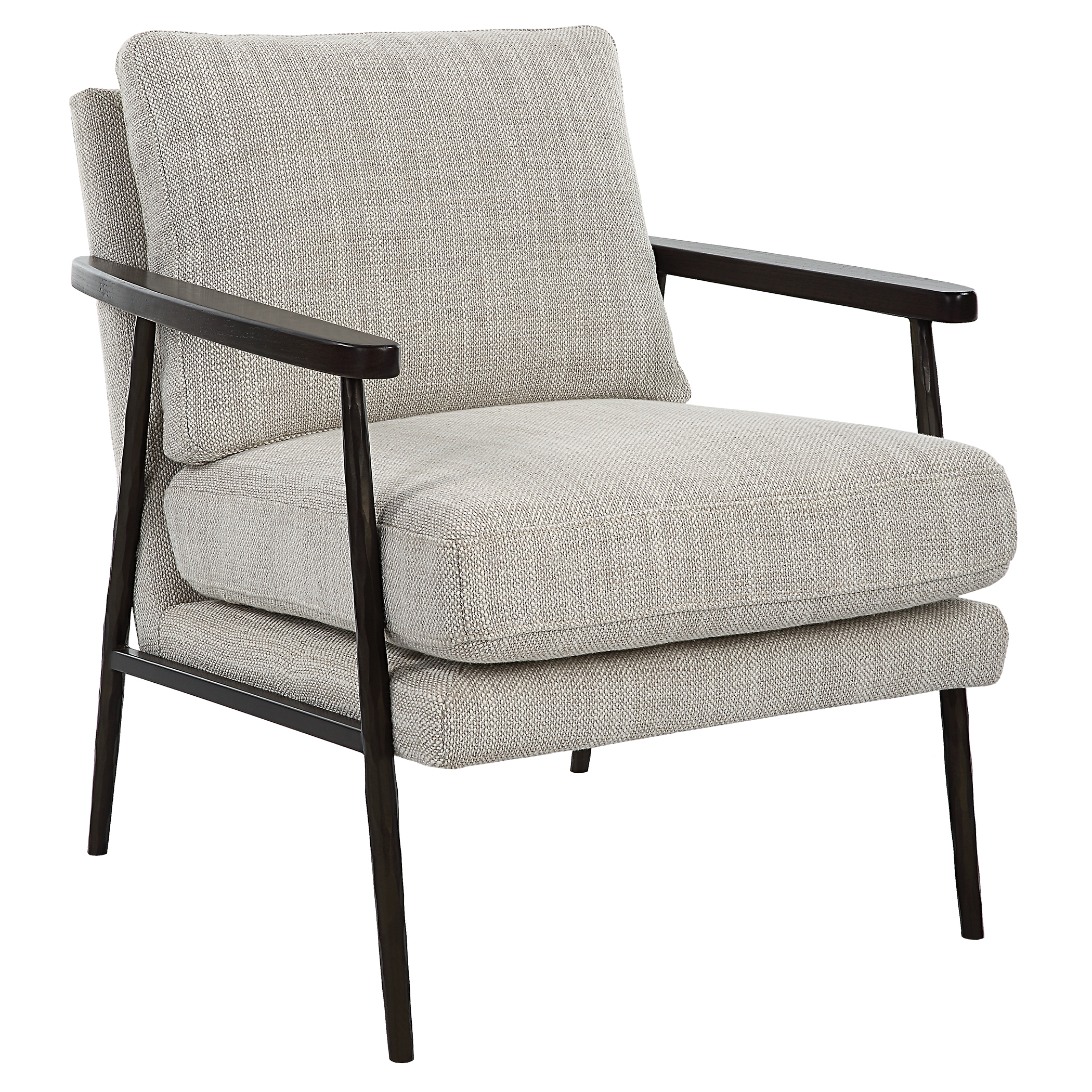 Sebastian Cast Iron Accent Chair - Image 3